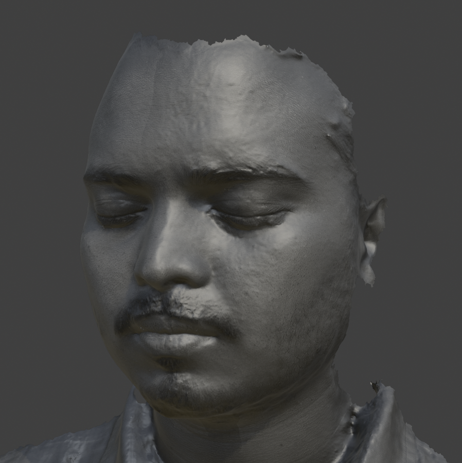 Desktop Scan Mesh specular