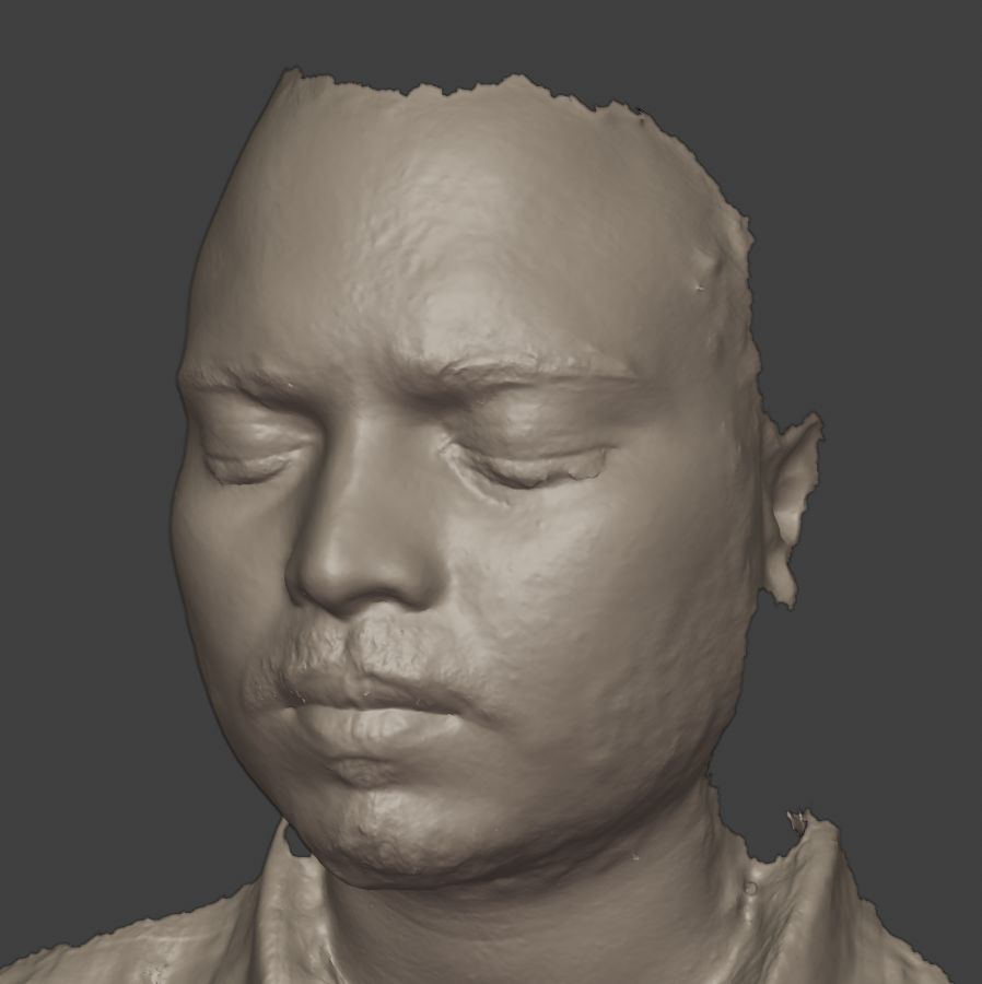 Desktop Scan Mesh clay